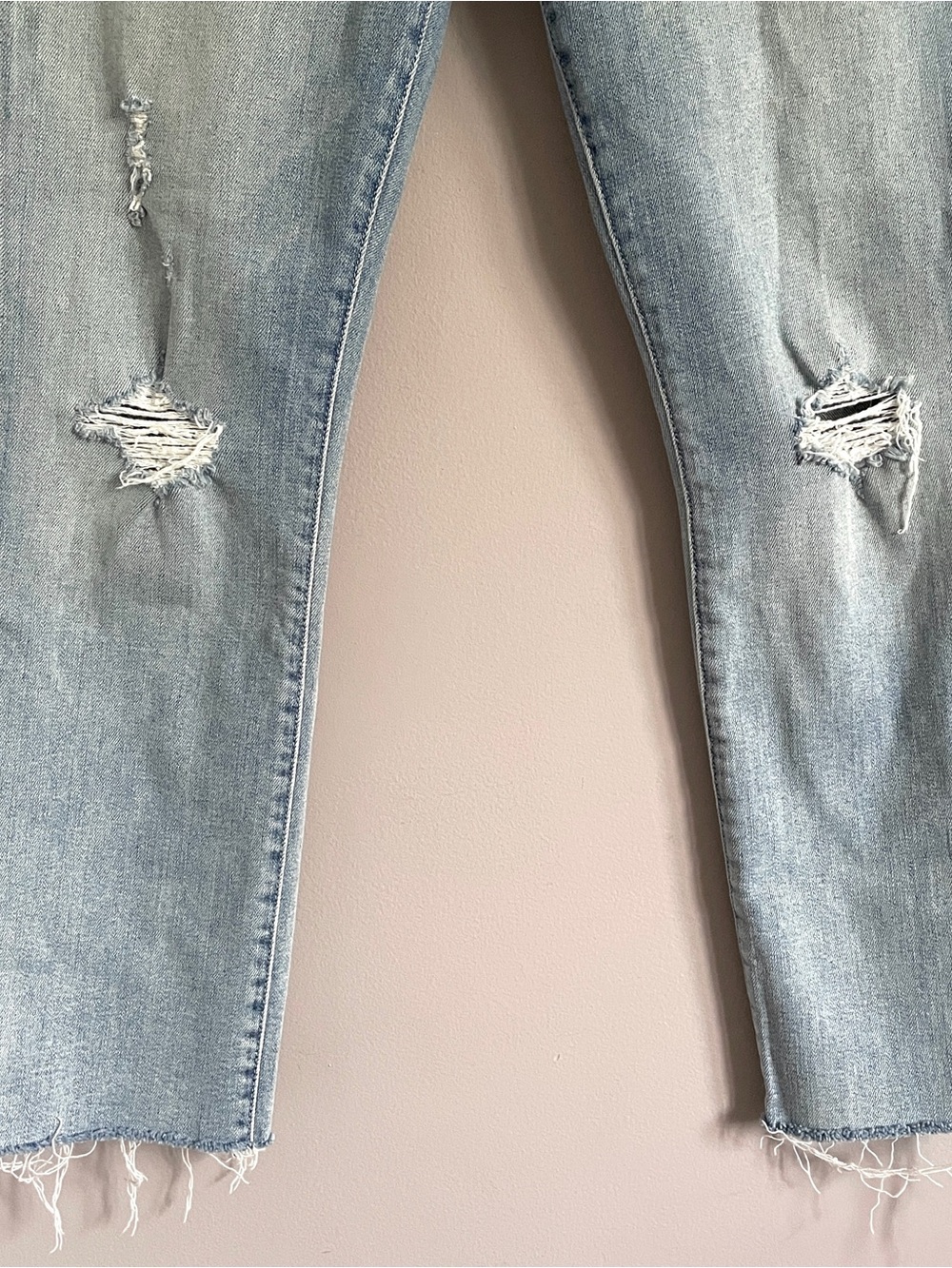MOTHER The Rascal Ankle Snippet Mid Rise Straight Leg Jeans - 30" - Picture 6 of 16